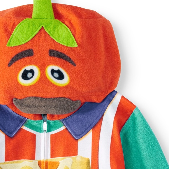 FORTNITE Costumes Fortnite Tomato Head Onesie Pajama Costume